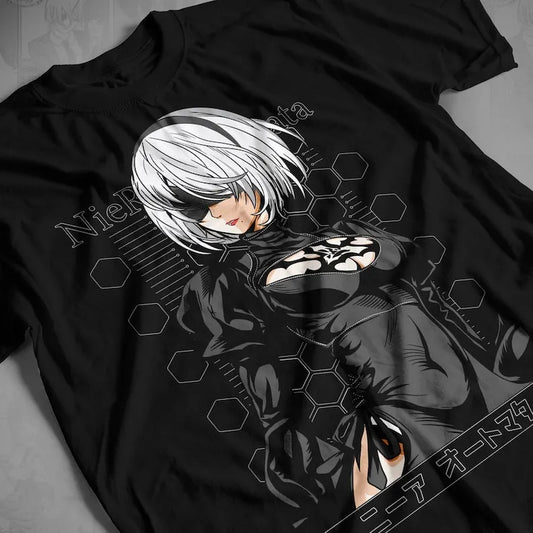 2B T-Shirt – Android Style, Nier Automata - Eden of Clothes