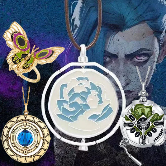 Jinx Necklace – Anime Character Accessory, Arcane Design - Eden of Clothes