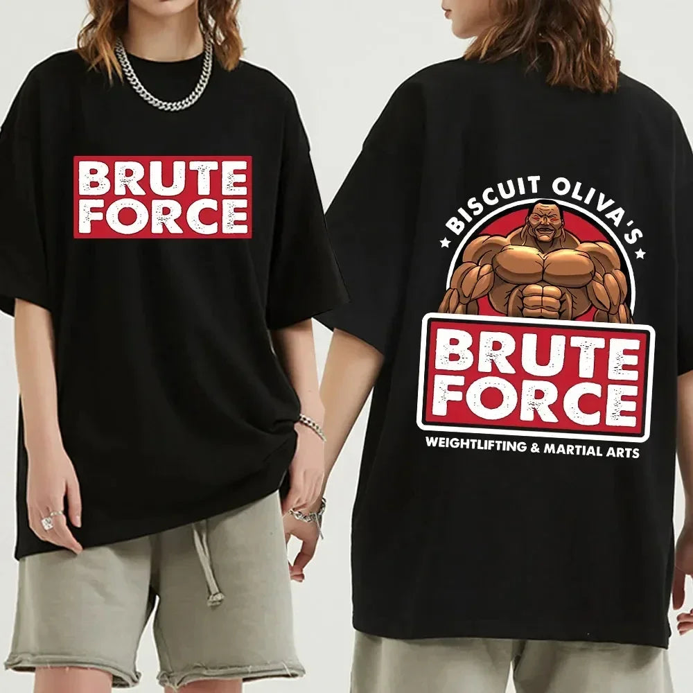 Baki T-Shirt – Fighter's Spirit, Baki - Eden of Clothes