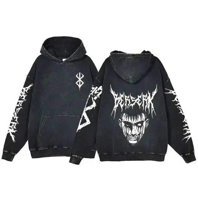 Guts Hoodie – Washed, Berserk - Eden of Clothes