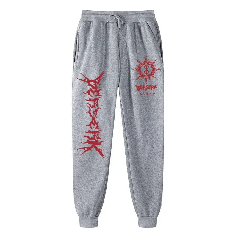 Berserk Sweatpants – Unisex, Anime Style, Guts Design - Eden of Clothes
