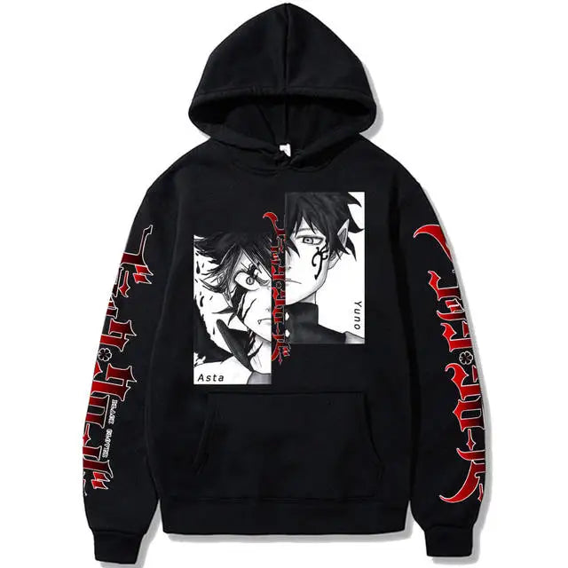 Asta Hoodie – Casual Design, Black Clover - Eden of Clothes