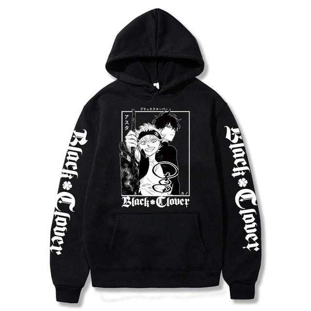 Asta Hoodie – Casual Design, Black Clover - Eden of Clothes