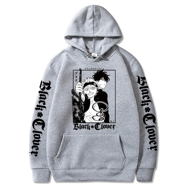 Asta Hoodie – Casual Design, Black Clover - Eden of Clothes