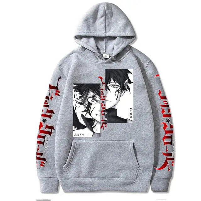Asta Hoodie – Casual Design, Black Clover - Eden of Clothes