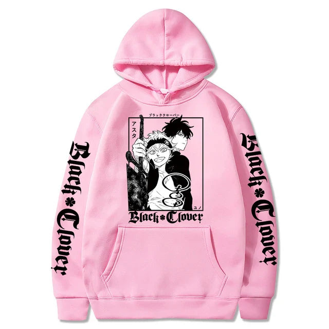 Asta Hoodie – Casual Design, Black Clover - Eden of Clothes