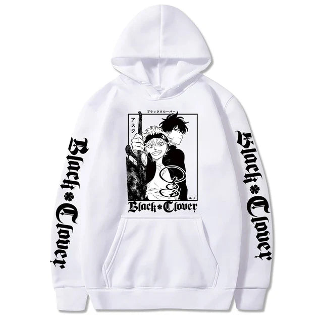 Asta Hoodie – Casual Design, Black Clover - Eden of Clothes