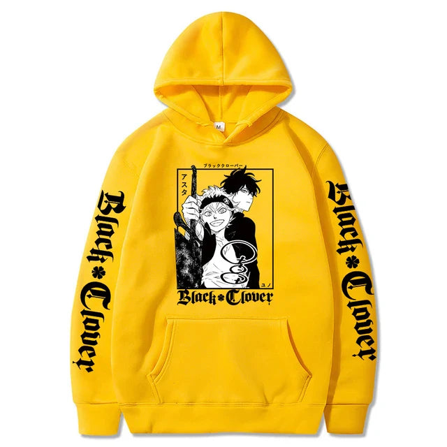Asta Hoodie – Casual Design, Black Clover - Eden of Clothes