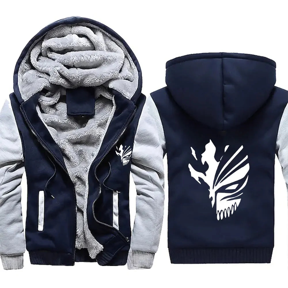 Zip-Up Hoodie – Soul Reaper Style, Bleach - Eden of Clothes