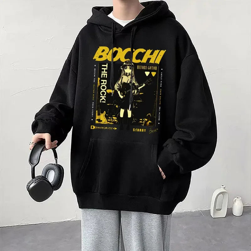 Bocchi Hoodie – Casual Fit, BOCCHI THE ROCK! - Eden of Clothes