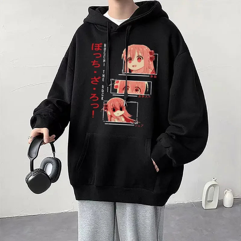 Bocchi Hoodie – Casual Fit, BOCCHI THE ROCK! - Eden of Clothes
