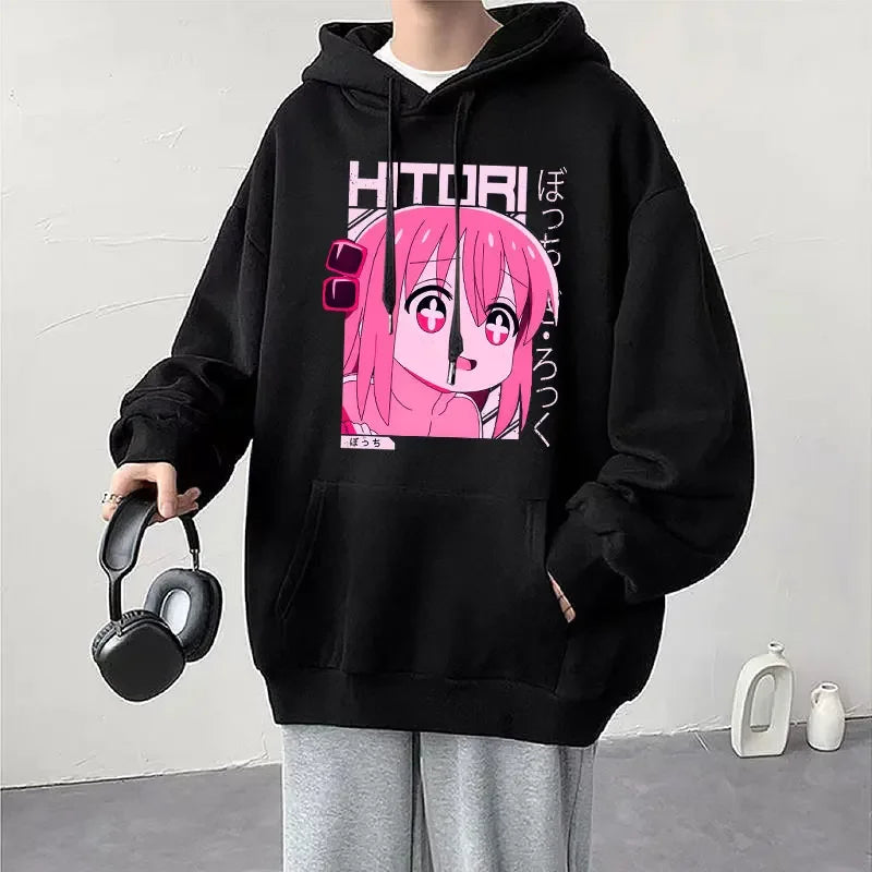 Bocchi Hoodie – Casual Fit, BOCCHI THE ROCK! - Eden of Clothes