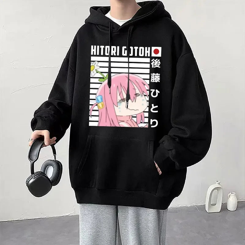 Bocchi Hoodie – Casual Fit, BOCCHI THE ROCK! - Eden of Clothes