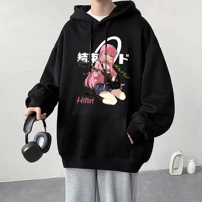 Bocchi Hoodie – Casual Fit, BOCCHI THE ROCK! - Eden of Clothes