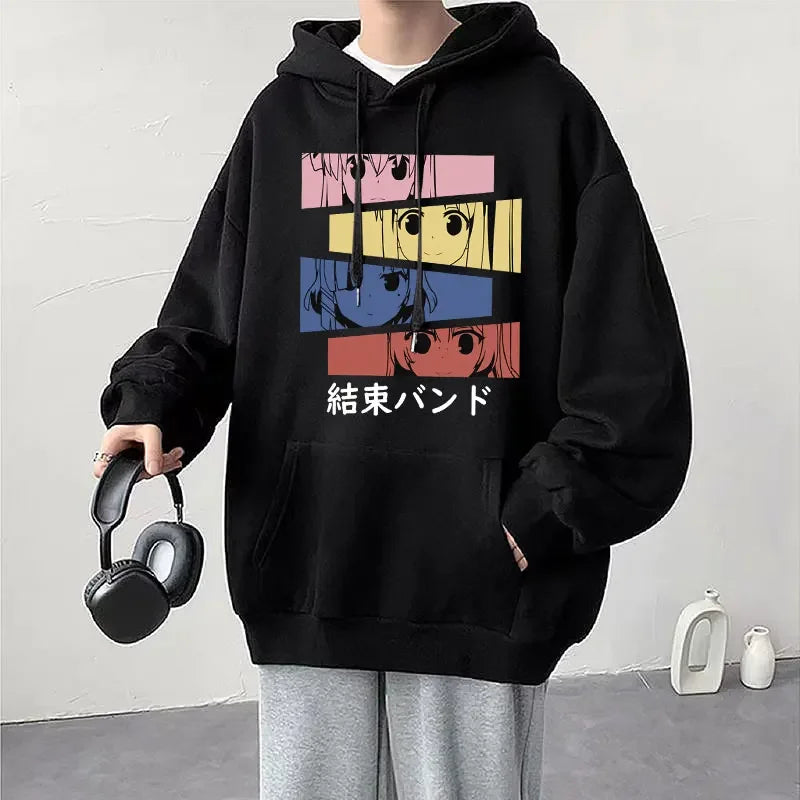 Bocchi Hoodie – Casual Fit, BOCCHI THE ROCK! - Eden of Clothes