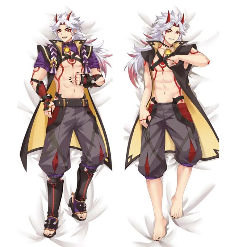 Dakimakura Body Pillow Cover – Anime Hugging Pillow, Genshin Impact - Eden of Clothes