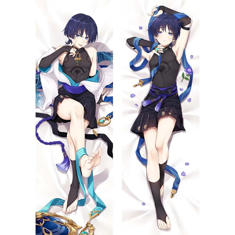 Dakimakura Body Pillow Cover – Anime Hugging Pillow, Genshin Impact - Eden of Clothes