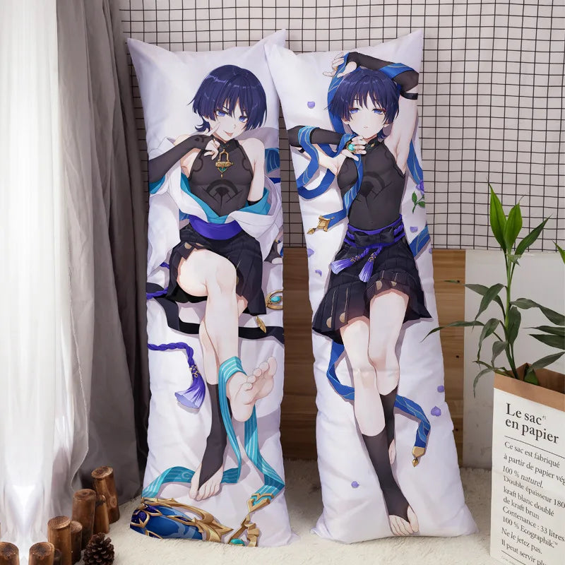 Dakimakura Body Pillow Cover – Anime Hugging Pillow, Genshin Impact Eden of Clothes
