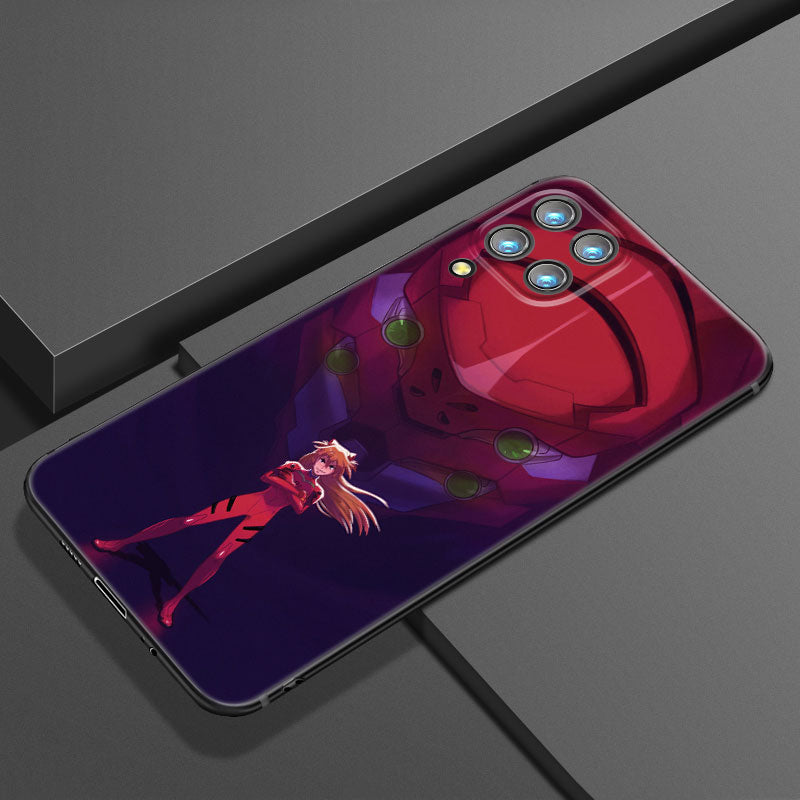 Anime Mecha Girl Phone Case – Futuristic Design for Samsung Galaxy - Eden of Clothes