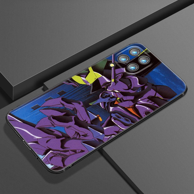Anime Mecha Girl Phone Case – Futuristic Design for Samsung Galaxy - Eden of Clothes
