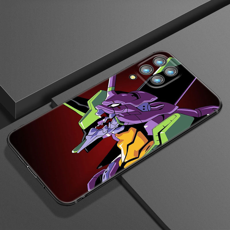 Anime Mecha Girl Phone Case – Futuristic Design for Samsung Galaxy - Eden of Clothes