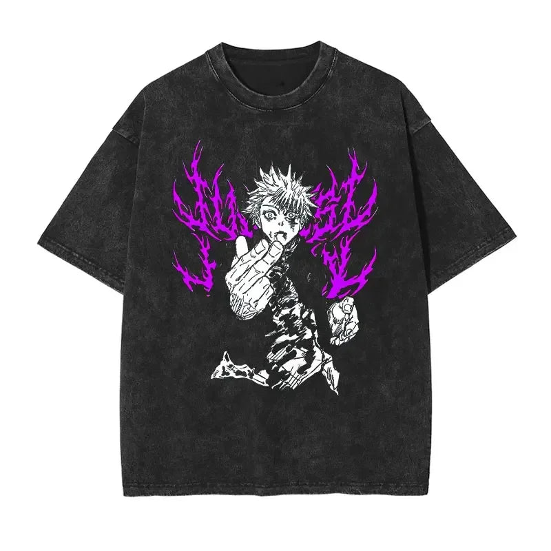 Vintage T-Shirt – Classic Design, Jujutsu Kaisen - Eden of Clothes