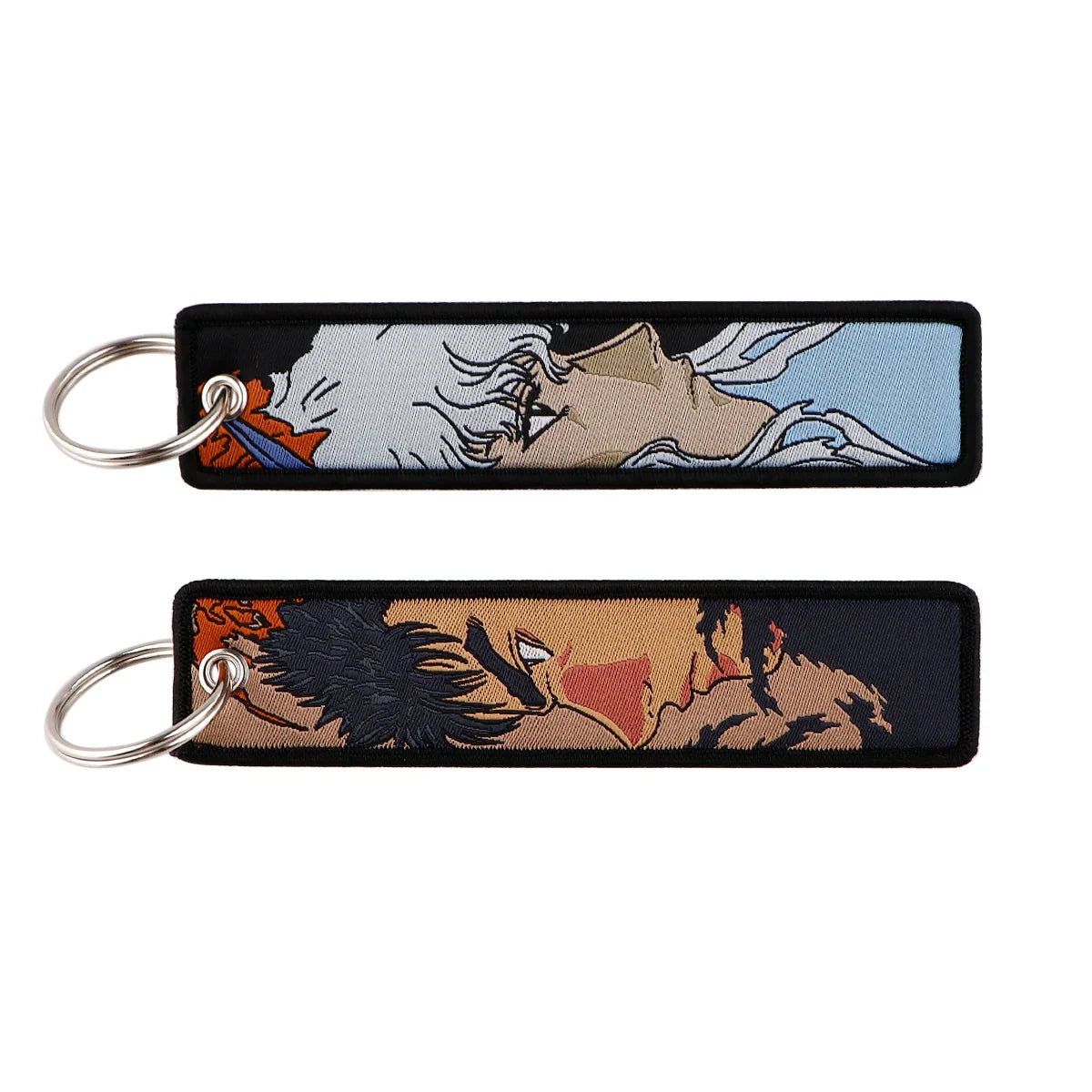 Anime Embroidered Keychain – Durable Fabric, Stylish Key Accessory - Eden of Clothes
