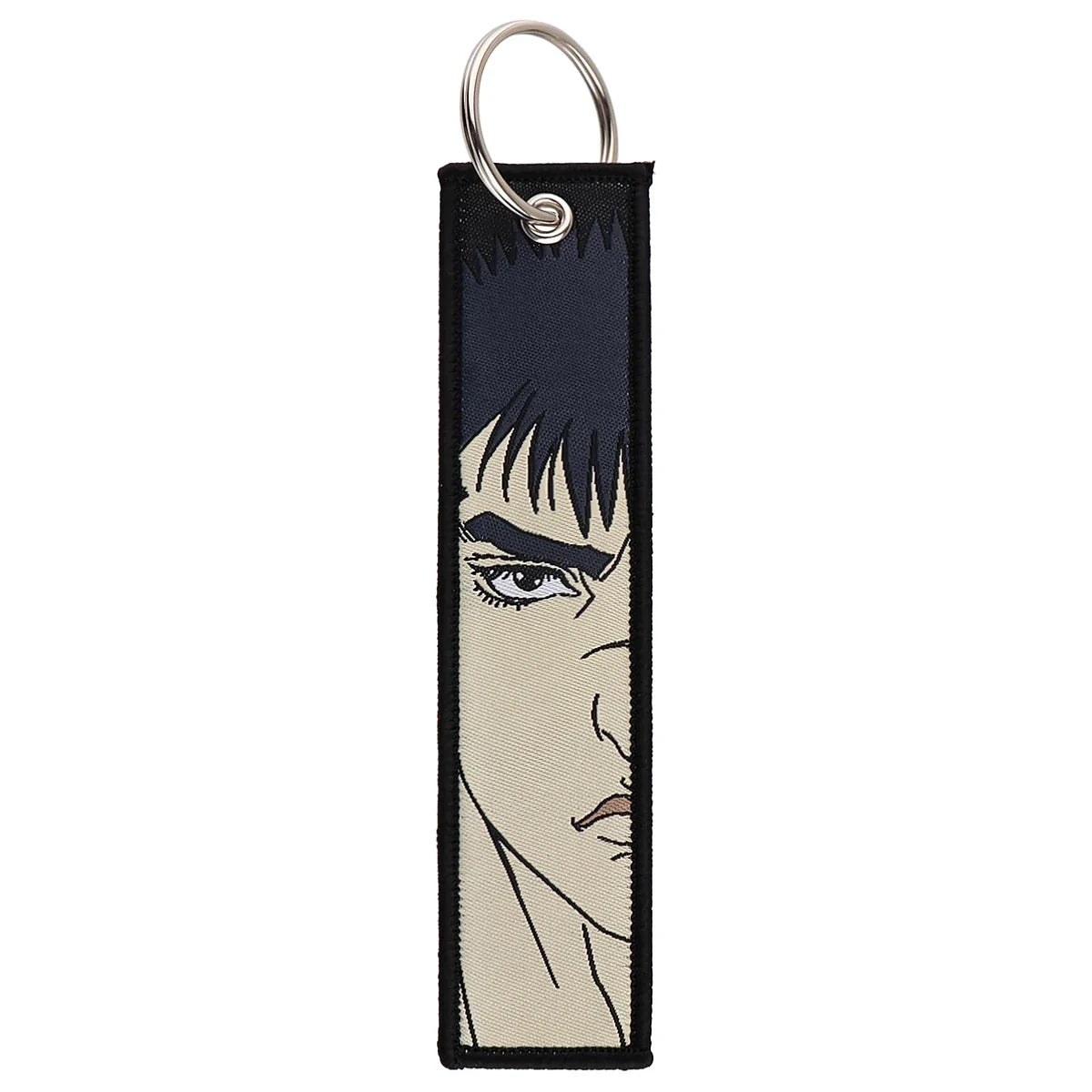 Anime Embroidered Keychain – Durable Fabric, Stylish Key Accessory - Eden of Clothes