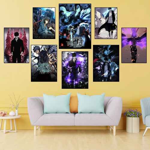 Solo Leveling Poster – Dynamic Wall Art for Anime Fans - Eden of Clothes