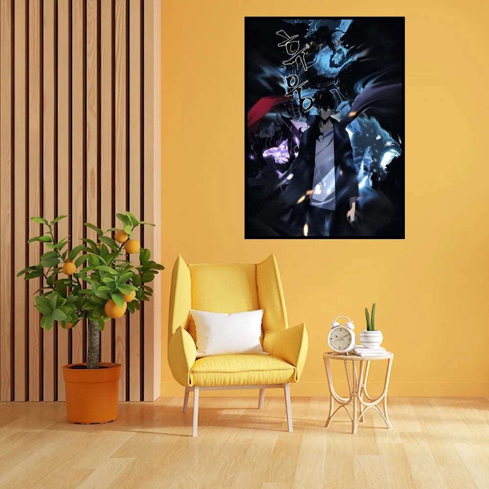 Solo Leveling Poster – Dynamic Wall Art for Anime Fans - Eden of Clothes