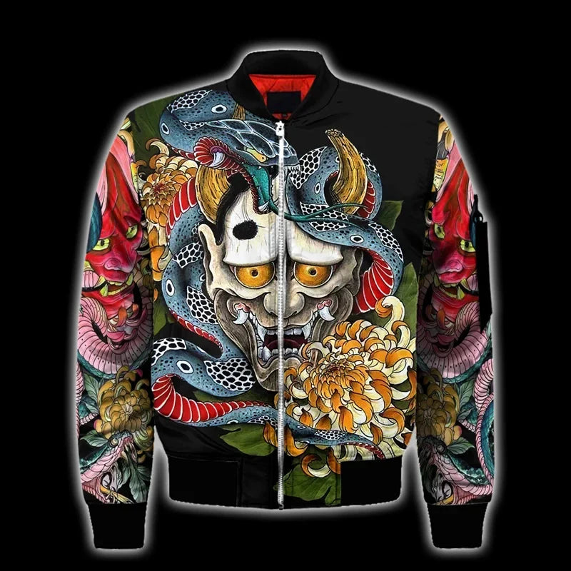 Spring Zip Jacket – Fresh Design, Anime Inspired - Eden of Clothes