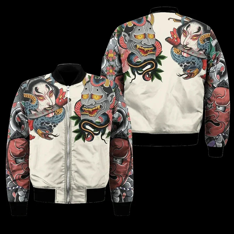 Spring Zip Jacket – Fresh Design, Anime Inspired - Eden of Clothes