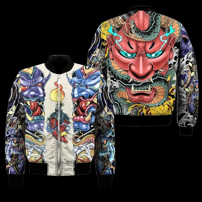 Spring Zip Jacket – Fresh Design, Anime Inspired - Eden of Clothes