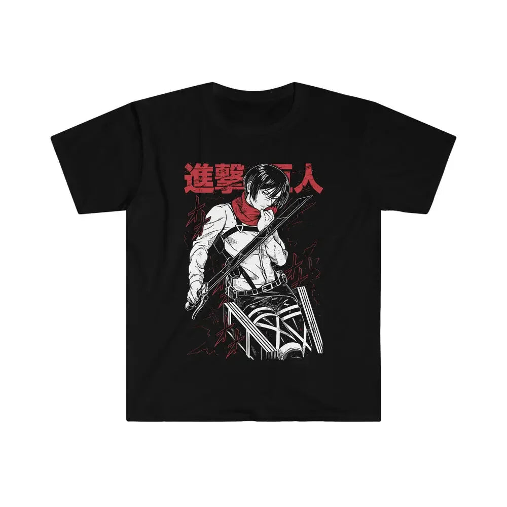 Mikasa T-shirt – Casual Style, Attack on Titan - Eden of Clothes