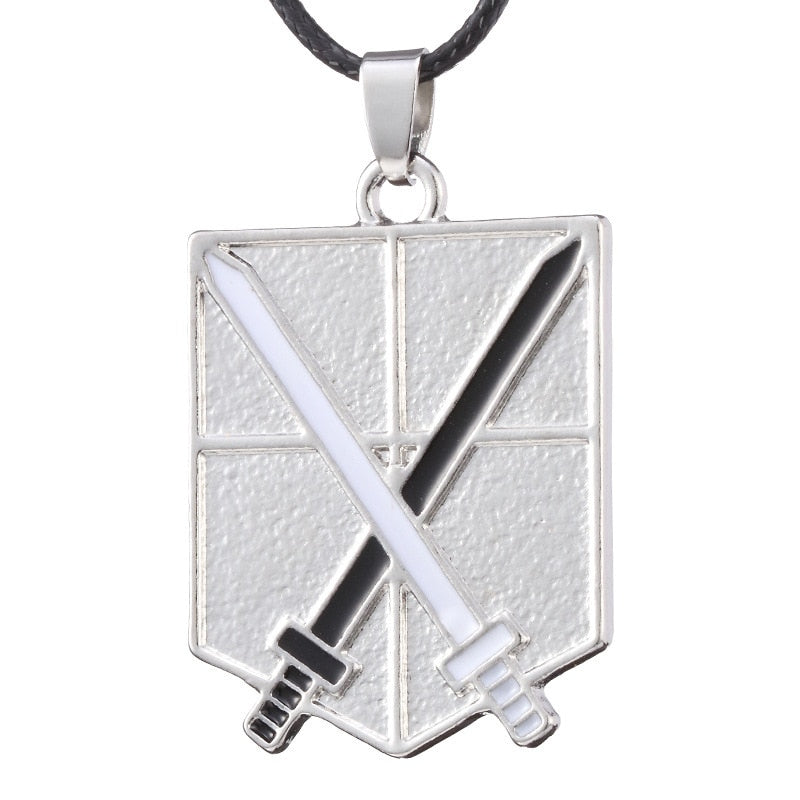 Attack on Titan Necklace – Anime-Inspired Design - Eden of Clothes