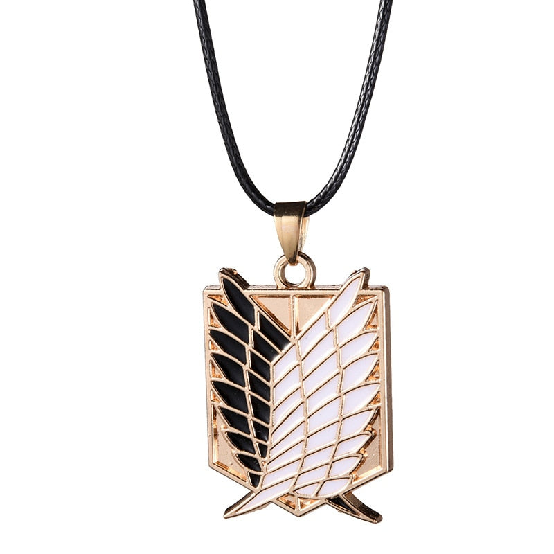 Attack on Titan Necklace – Anime-Inspired Design - Eden of Clothes