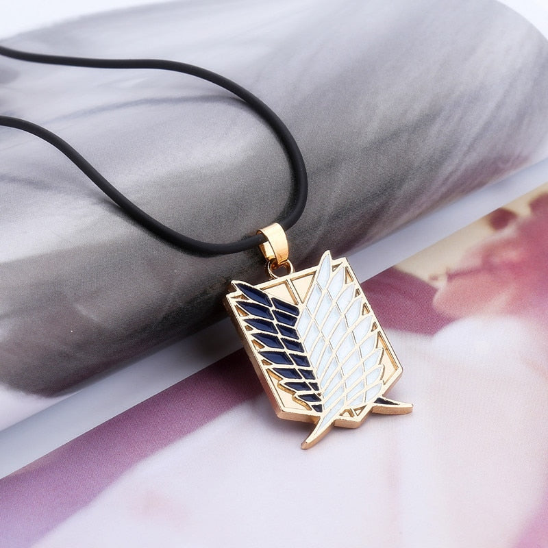 Attack on Titan Necklace – Anime-Inspired Design - Eden of Clothes