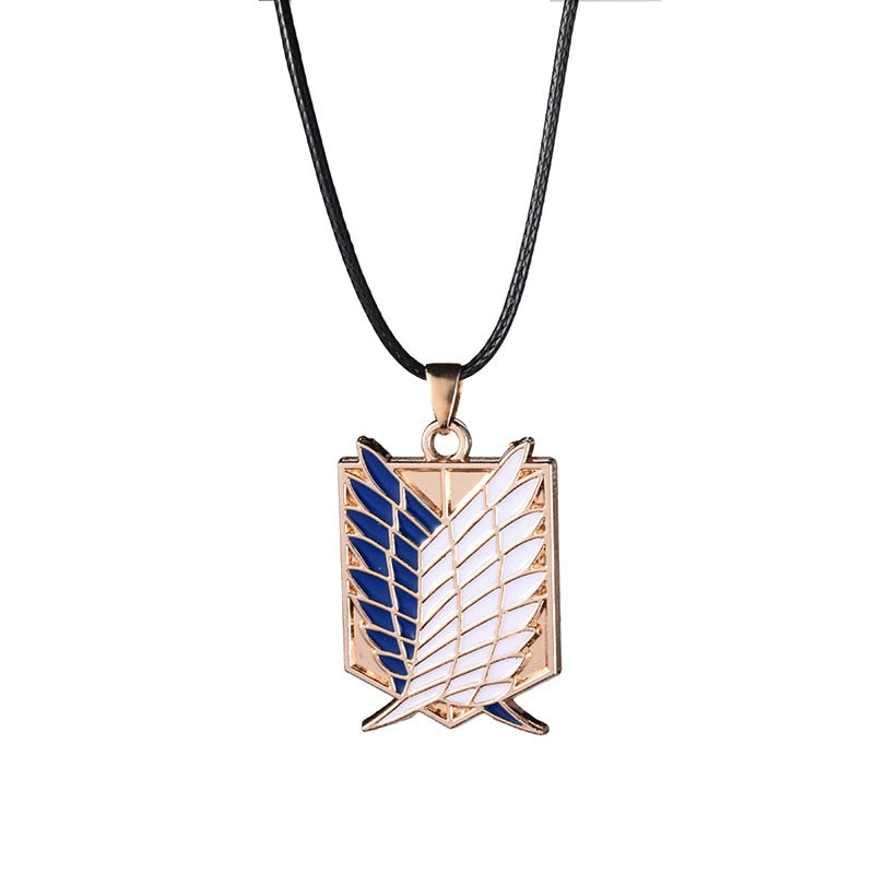 Attack on Titan Necklace – Anime-Inspired Design - Eden of Clothes