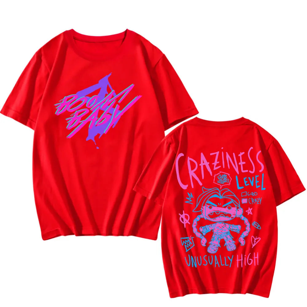Jinx Cartoon Print T-Shirt – Urban Style, Arcane - Eden of Clothes
