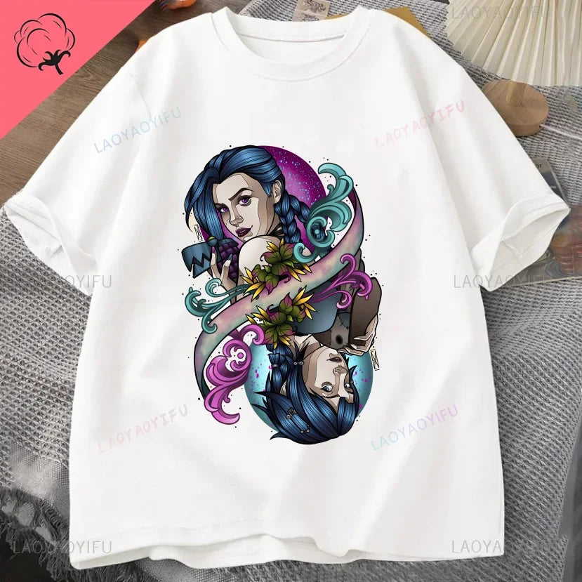 Arcane League of Legends T-Shirt - Eden of Clothes