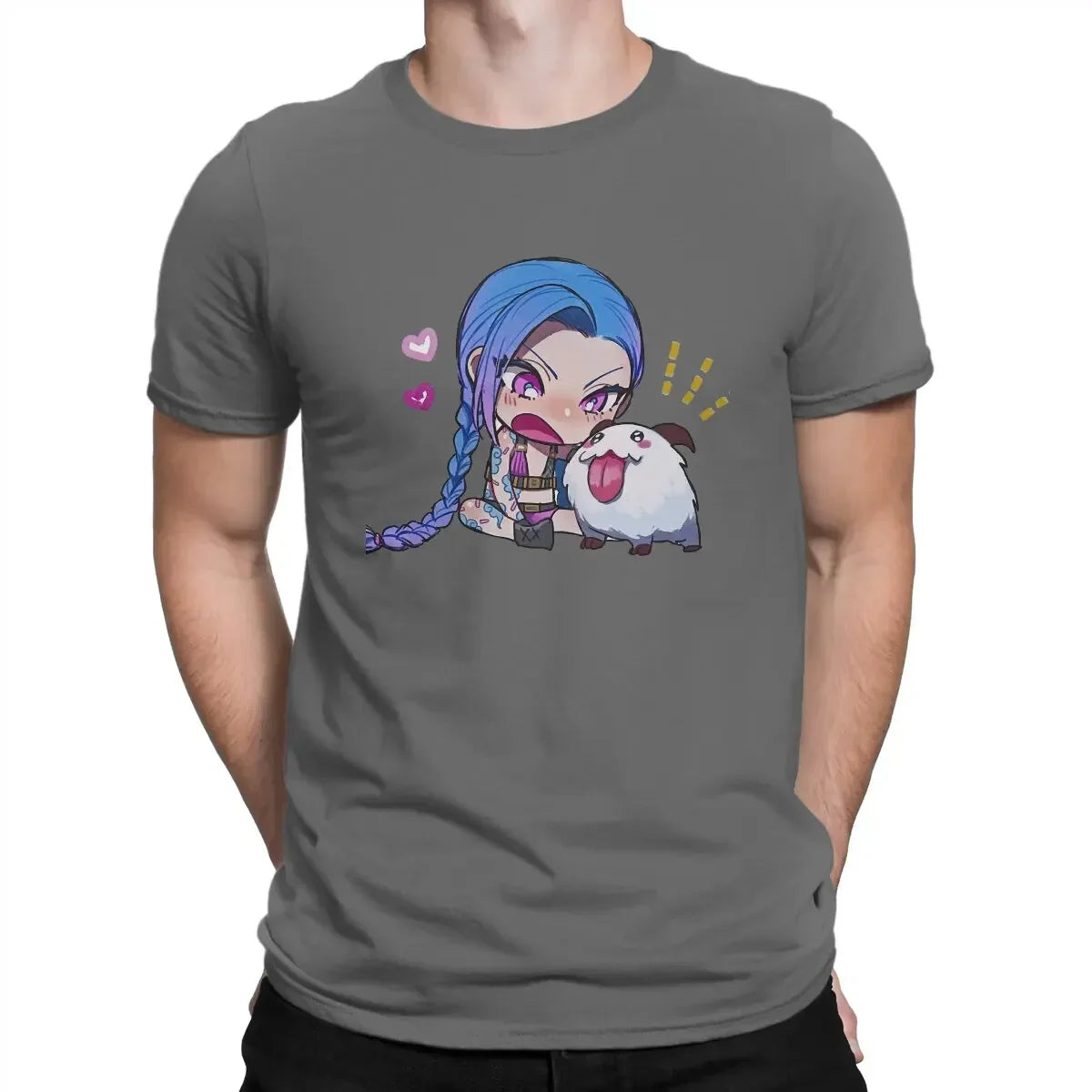 Short Sleeve T-Shirt – Jinx Design, Arcane - Eden of Clothes