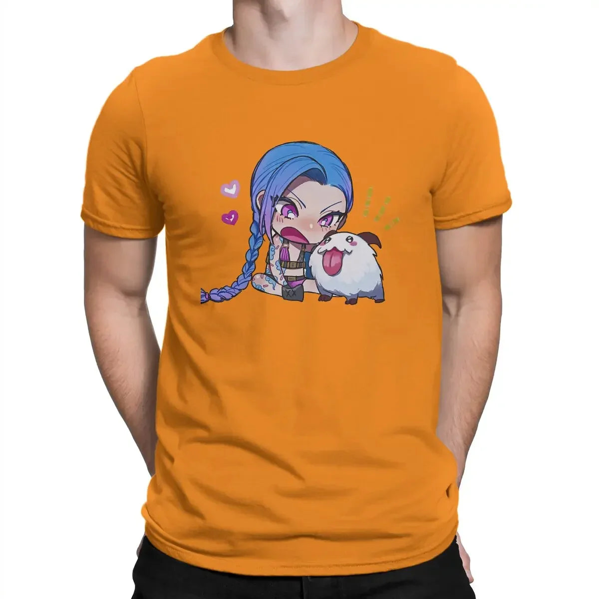 Short Sleeve T-Shirt – Jinx Design, Arcane - Eden of Clothes