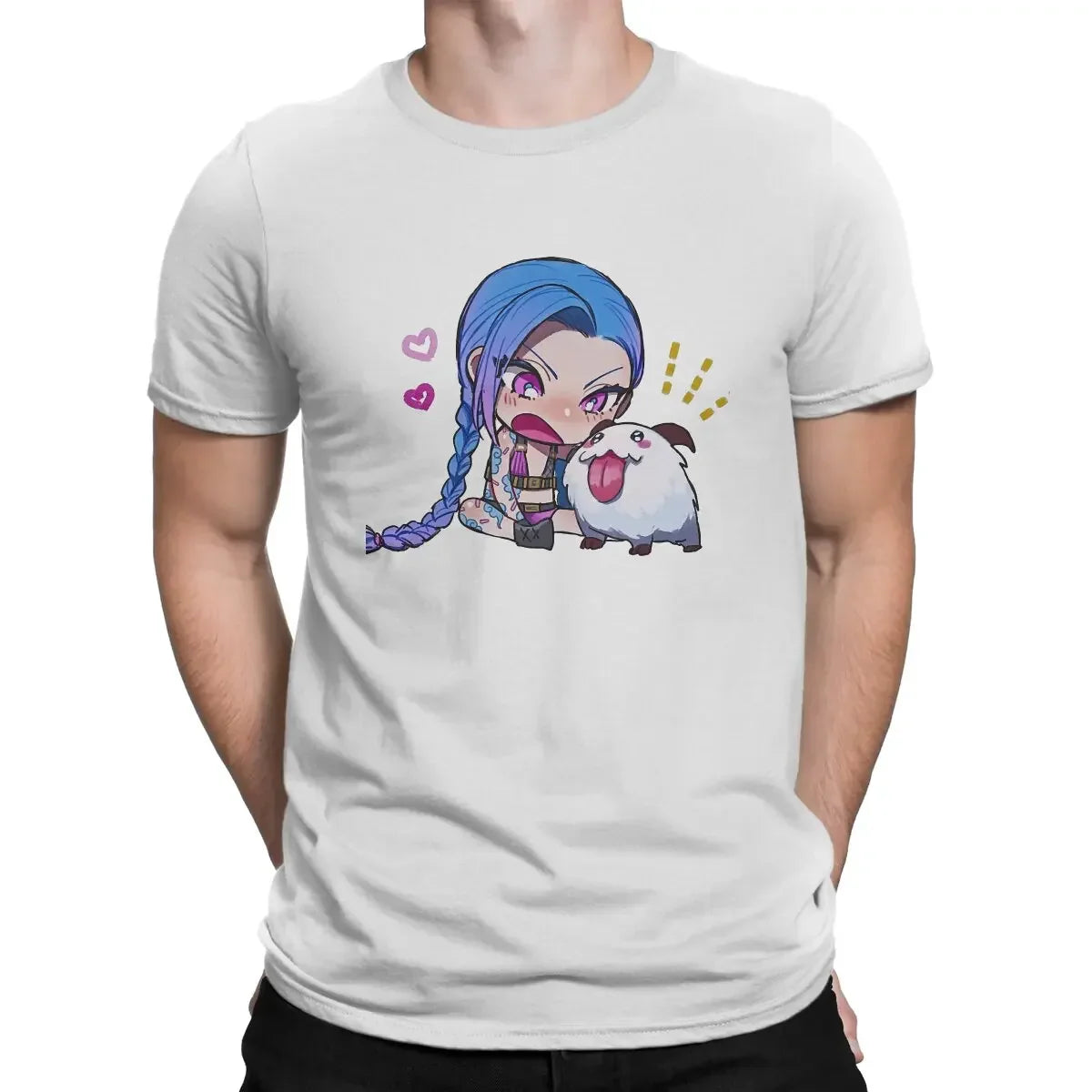 Short Sleeve T-Shirt – Jinx Design, Arcane - Eden of Clothes
