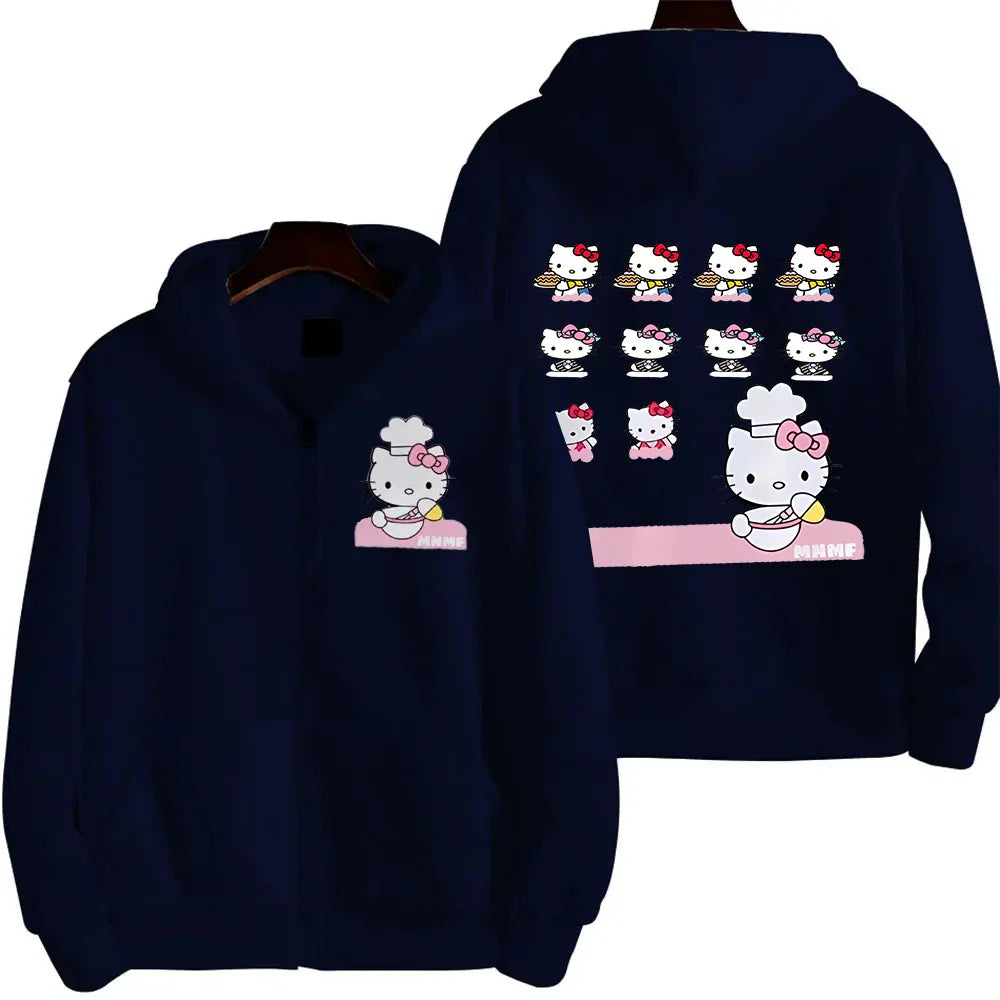 Hello Kitty Hoodie – Y2K Style, Hello Kitty - Eden of Clothes