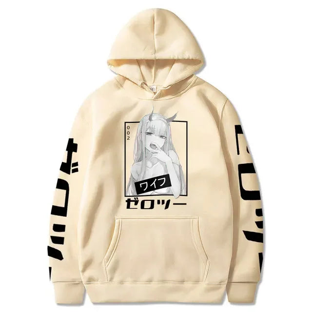 Zero Two Hoodie – Stylish Design, Darling In The Franxx - Eden of Clothes