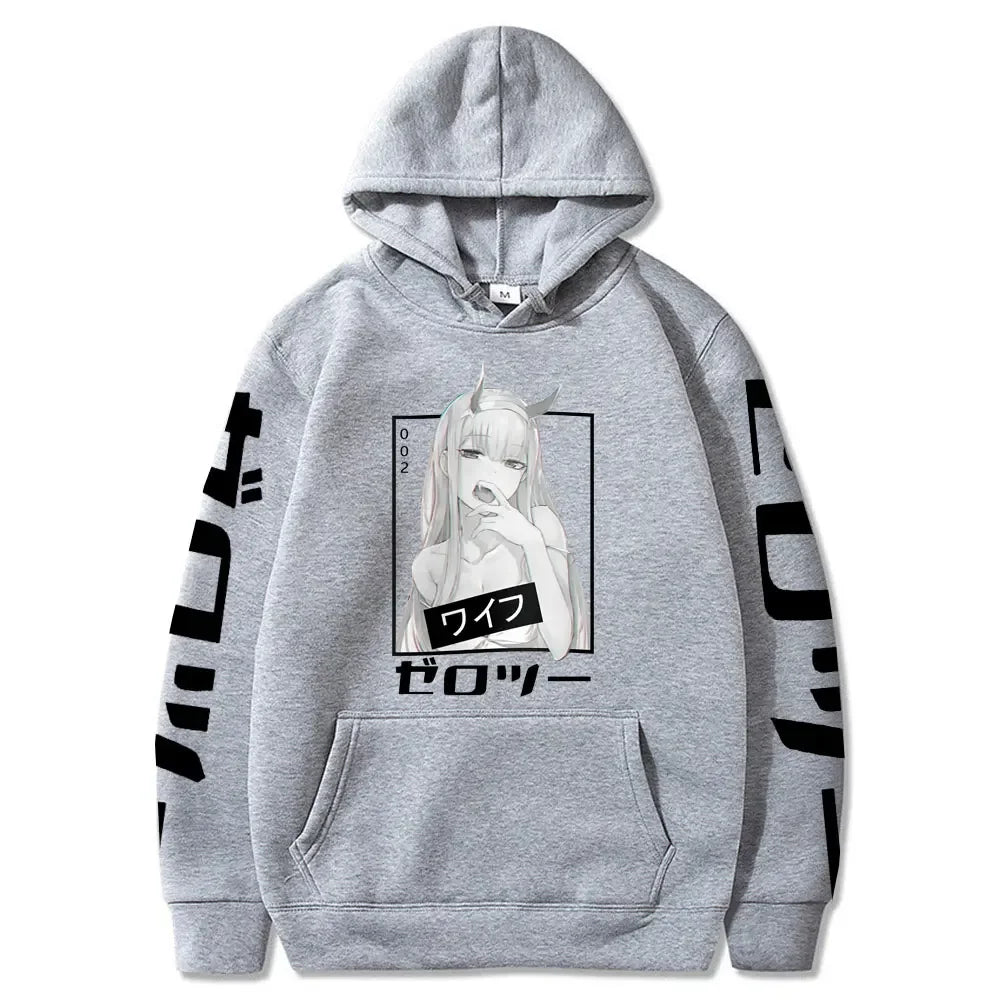 Zero Two Hoodie – Stylish Design, Darling In The Franxx - Eden of Clothes