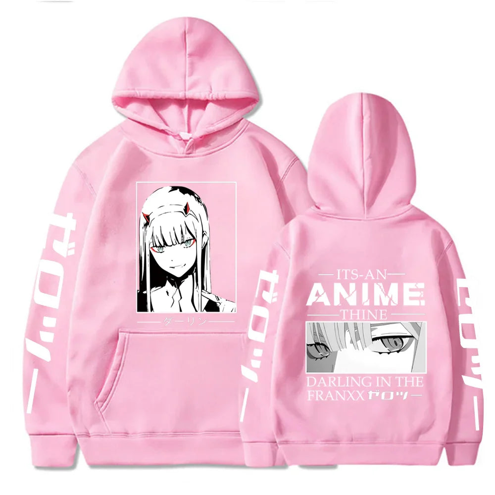 Zero Two Hoodie – Cute Design, Darling In The Franxx - Eden of Clothes