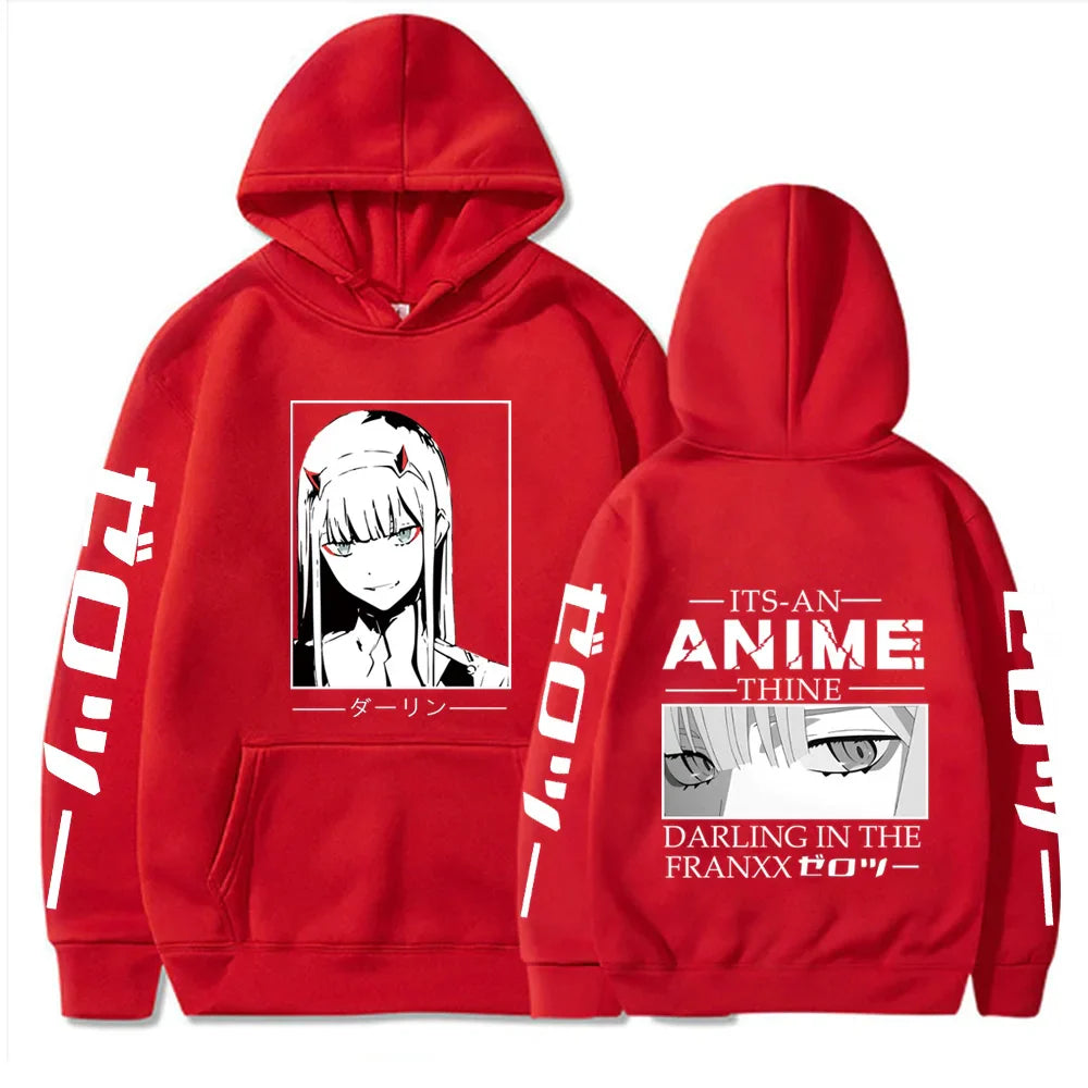 Zero Two Hoodie – Cute Design, Darling In The Franxx - Eden of Clothes