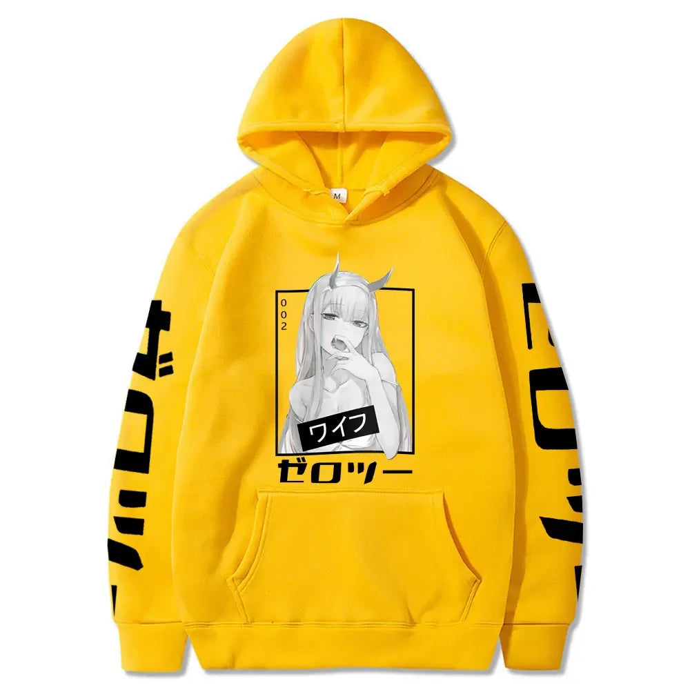 Zero Two Hoodie – Stylish Design, Darling In The Franxx - Eden of Clothes