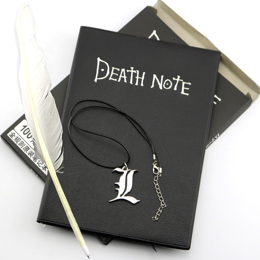 Leather Journal & Necklace Set – Dark Aesthetics, Death Note - Eden of Clothes